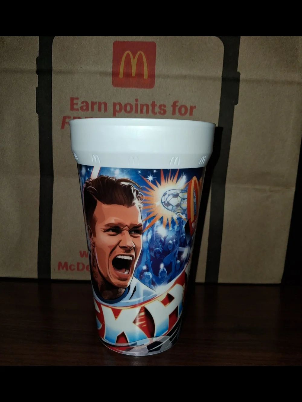 McDonalds FIFA World Cup 26' Meal David Beckham Cup Fast Shipping ✅️